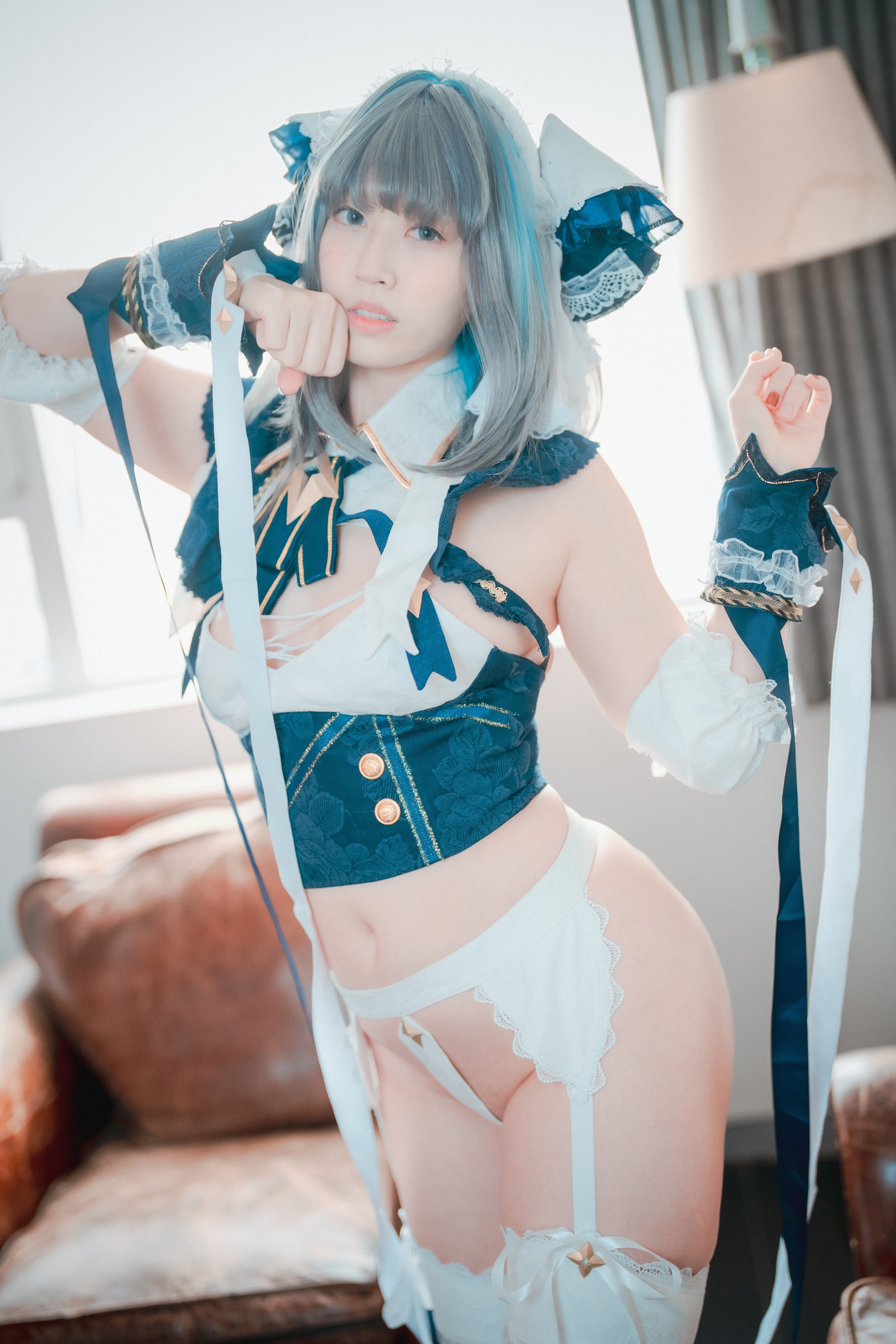 图片[1]-Mozzi(모찌) – NO.007 DJAWA-Azur Lane HMS Cheshire[54P]-XikXak